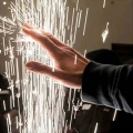Máquina sparkler profissional